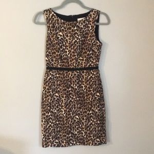 Animal print dress